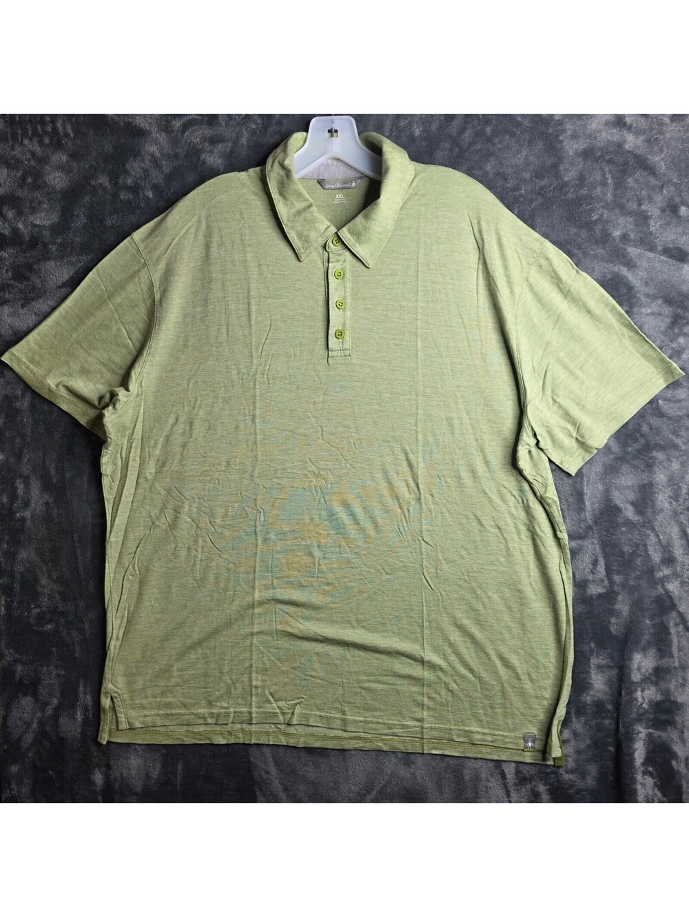 Smartwool Men's Performance Polo Light Green Sz XXL
